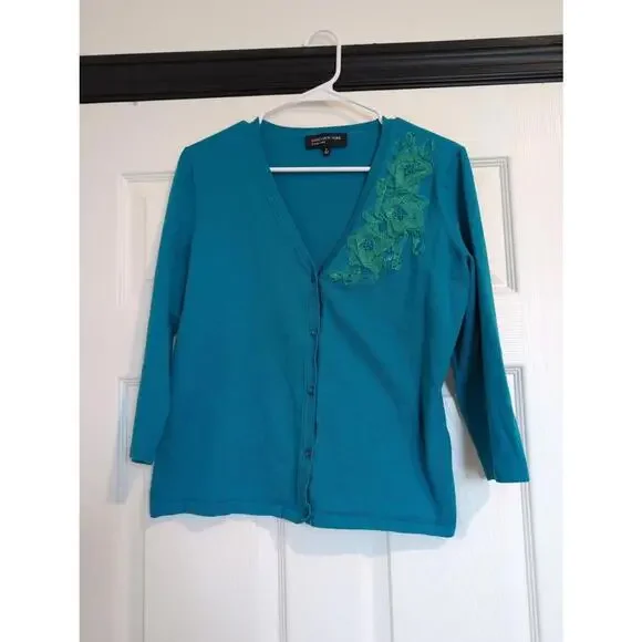 Medium blue cardigan - Picture 1 of 5